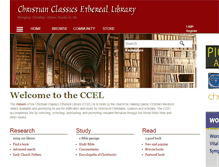 Tablet Screenshot of ccel.org