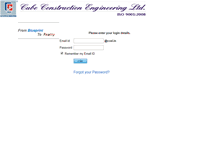 Tablet Screenshot of mail.ccel.in